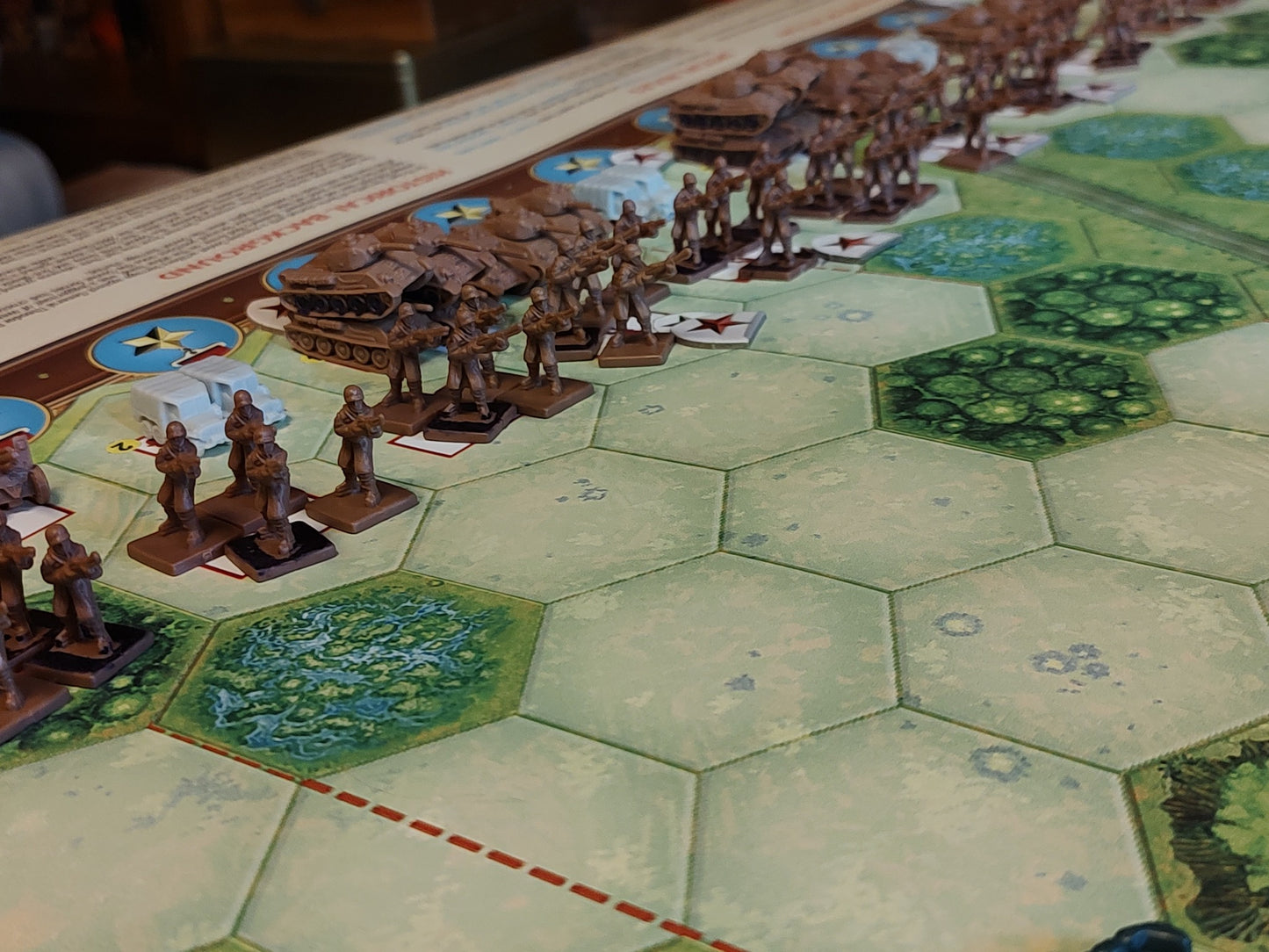 MEMOIR 44 SEELOW HEIGHTS, BERLIN DELUXE VINYL PREPRINTED OVERLORD WATERPROOF MAT