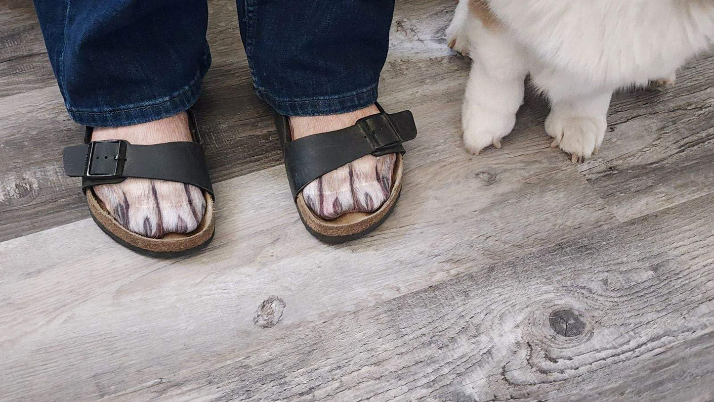 Animal Paws Dog Socks - Funny 3D Animal Socks