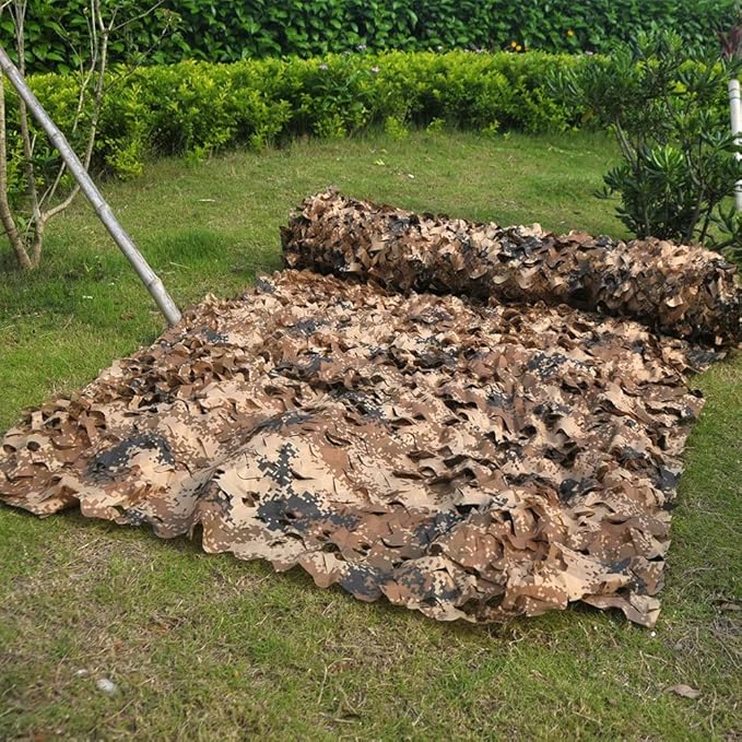 Camo-Leo™ Desert Mirage Netting 1.5x6M – Tactical Camo Shade, Cut it to fit