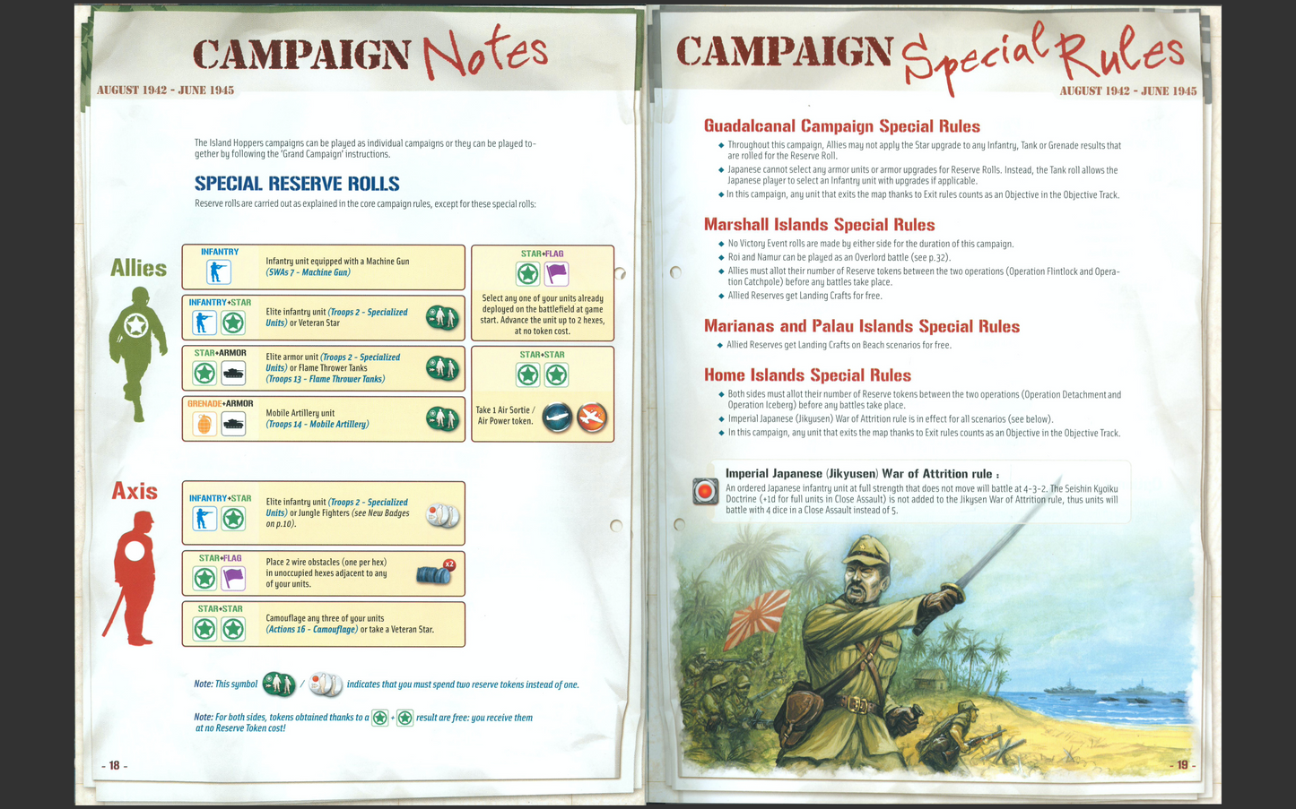 Memoir '44 Campaign Book Vol 2 – Reprint Booklet w/ Waterproof Cover