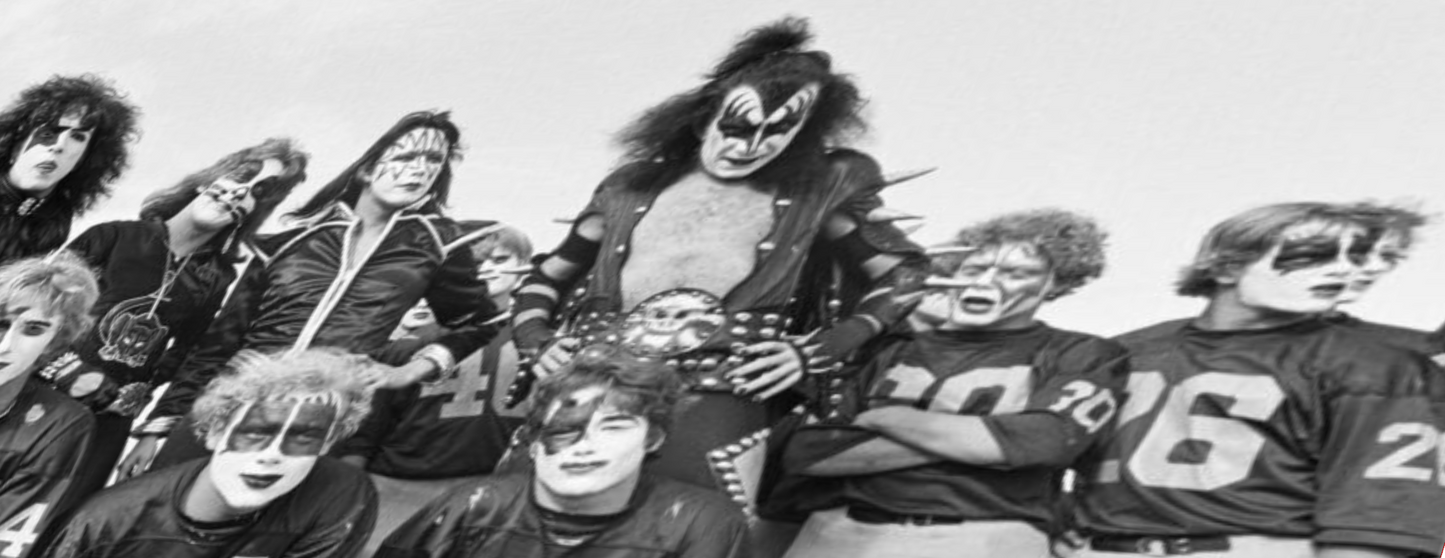 KISS 1975 Cadillac High School MICHIGAN Promo WATERPROOF POSTER 36" x 54"