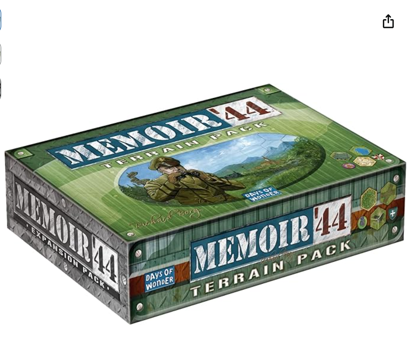 MEMOIR 44 Expansion – Terrain Pack (English & French Edition)