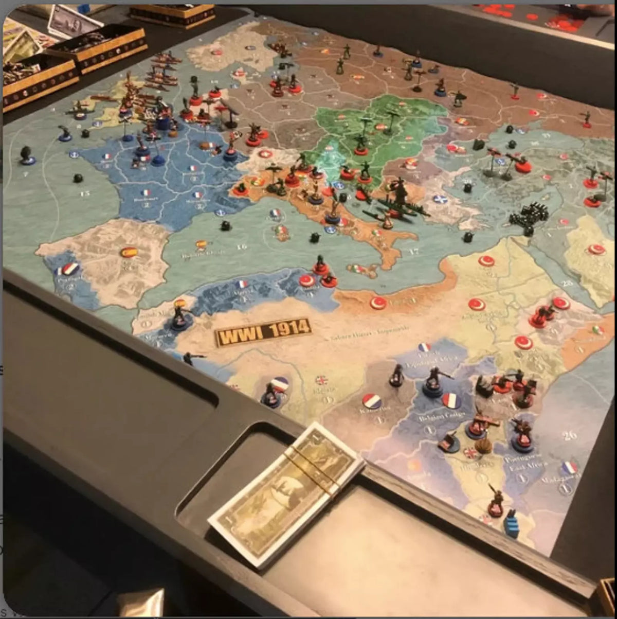 AXIS & ALLIES 1914 – SUPER-SIZED EUROPE 1914 WATERPROOF MAT (WWI)