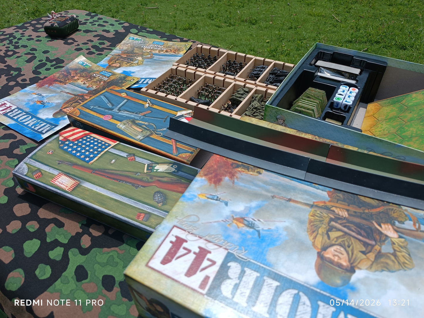 Memoir 44 REFRESH WITH ALL PAINTED MINIATURES – FULL PAINT JOB - | Days of Wonder | Commands & Colors RICHARD BORG