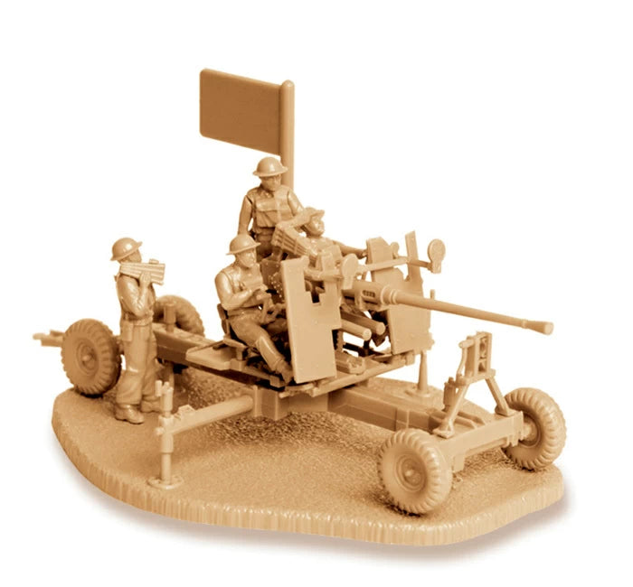 Zvezda 6170 Bofors 40mm AA Gun Mk 1/2 with Crew – 1:72 WWII Model Kit