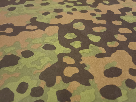 Tactical Waffen SS WWII German Oakleaf Camo Fabric Wehrmacht Eichenlaubmuster