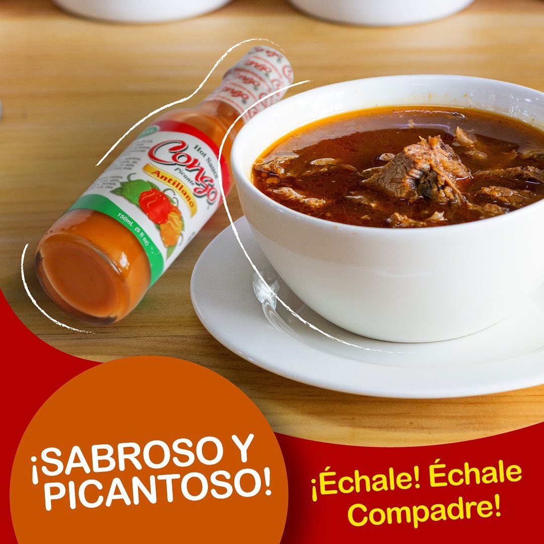 CONGO PICANTE ANTILLANO HOT SAUCE DE PANAMÁ – 5oz (150ml)  Authentic Panamanian Caribbean Hot Sauce