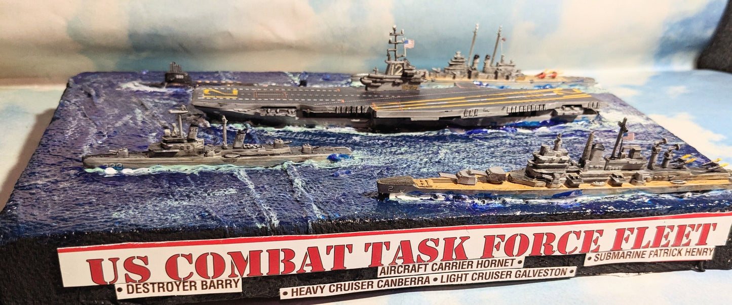 Atlantis Model 1/1200 scale US Combat Task Force Fleet 12 US NAVY Ships REISSUED