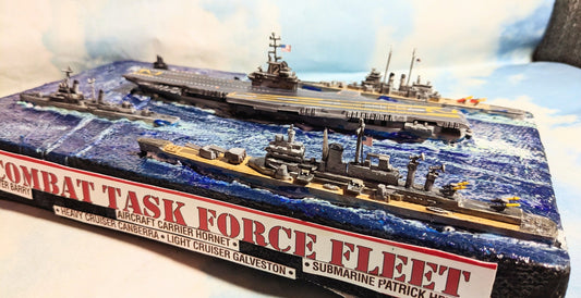 Atlantis Model 1/1200 scale US Combat Task Force Fleet 12 US NAVY Ships REISSUED