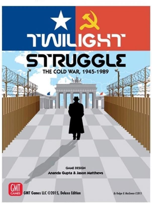 Twilight Struggle 2025 Deluxe Waterproof Mat Cold War 80th Anniversary Board