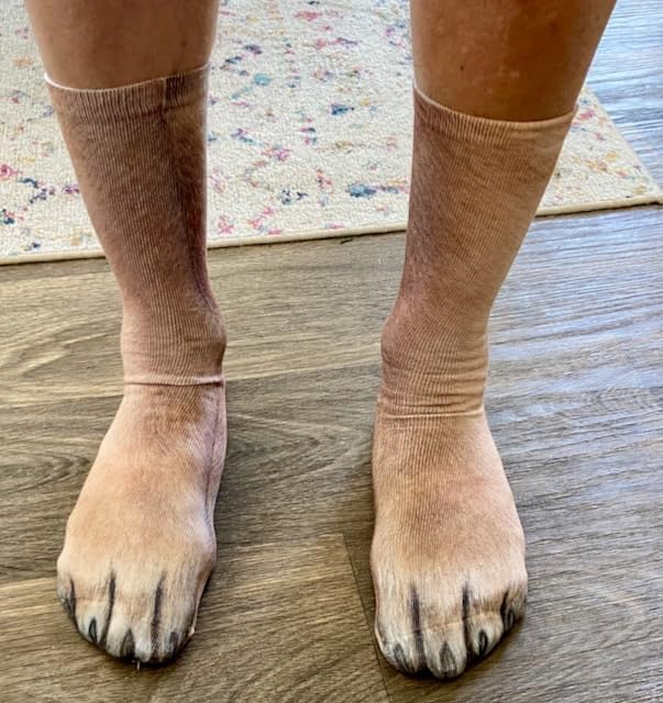 Animal Paws Dog Socks - Funny 3D Animal Socks