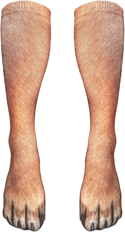 Animal Paws Dog Socks - Funny 3D Animal Socks