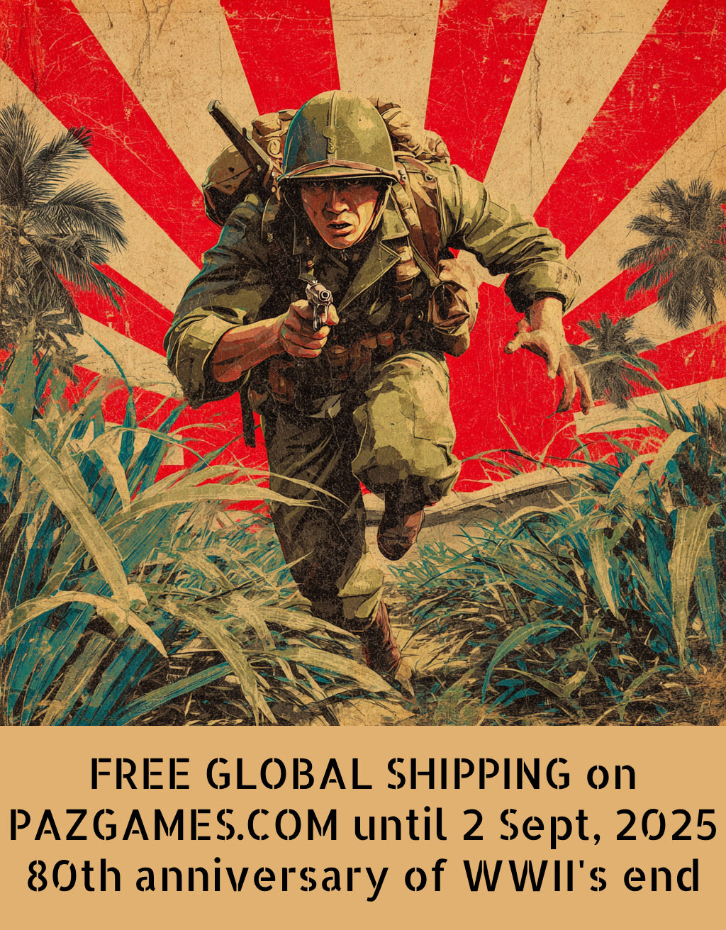 MEMOIR '44 BLACK SAND INFERNO: IWO JIMA UNLEASHED - PREORDERS - FREE WORLDWIDE SHIPPING