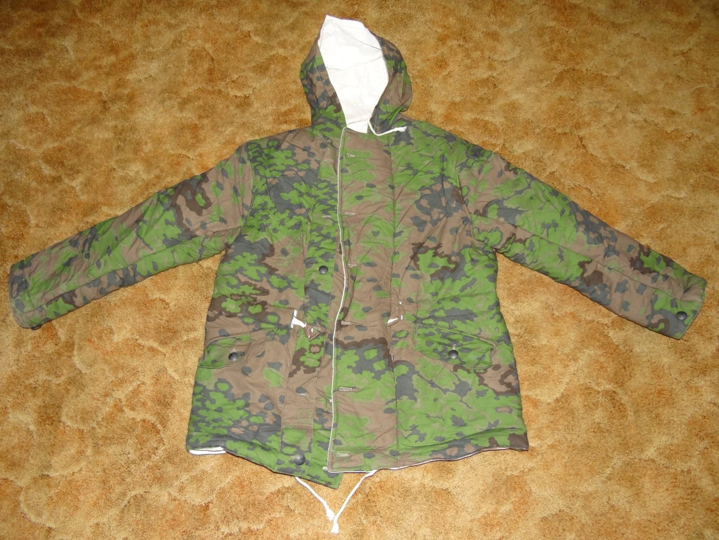 CAMOUFLAGE Tactical Waffen SS WWII German Oakleaf Camo Fabric Wehrmacht Eichenlaubmuster