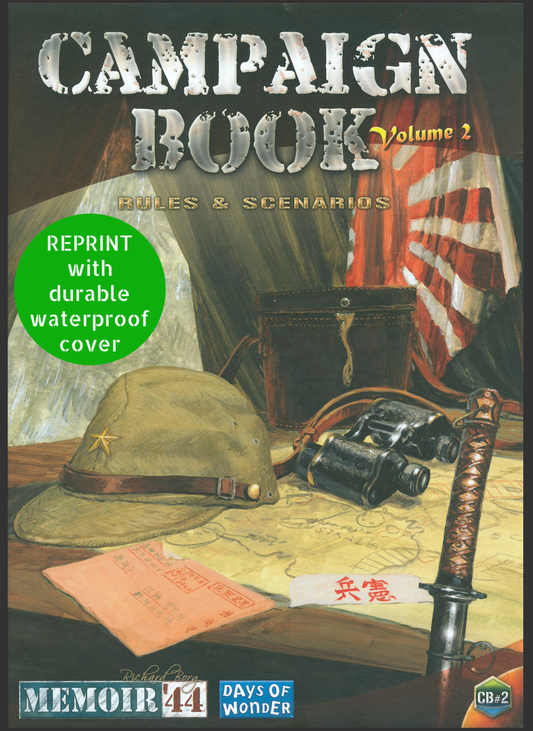 Memoir '44 Campaign Book Vol 2 – Reprint Booklet w/ Waterproof Cover