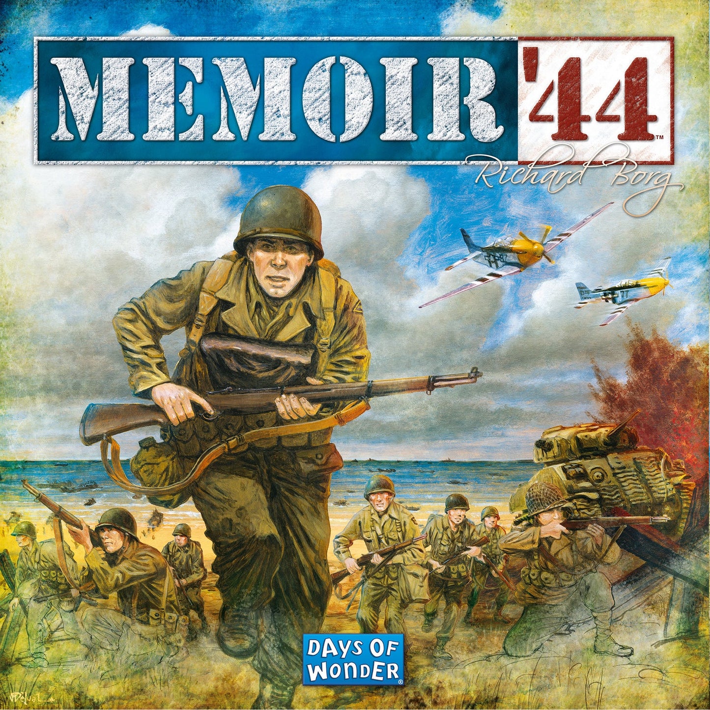 MEMOIR '44 REFRESH 2025 BOARD GAME BY DAYS OF WONDER & RICHARD BORG RELAUNCH