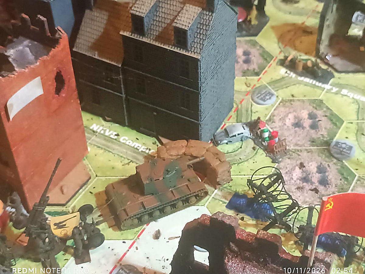 Memoir 44 Expansion – CONCRETE HELL: Battle for Stalingrad (6-Map Deluxe Vinyl Suite, V2.0)