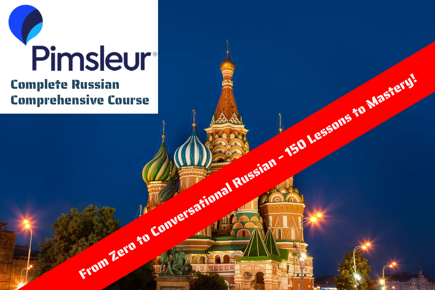 Pimsleur Russian Levels 1-5 Comprehensive AUDIO SET 150 Lessons 75+ Hours Audio Course