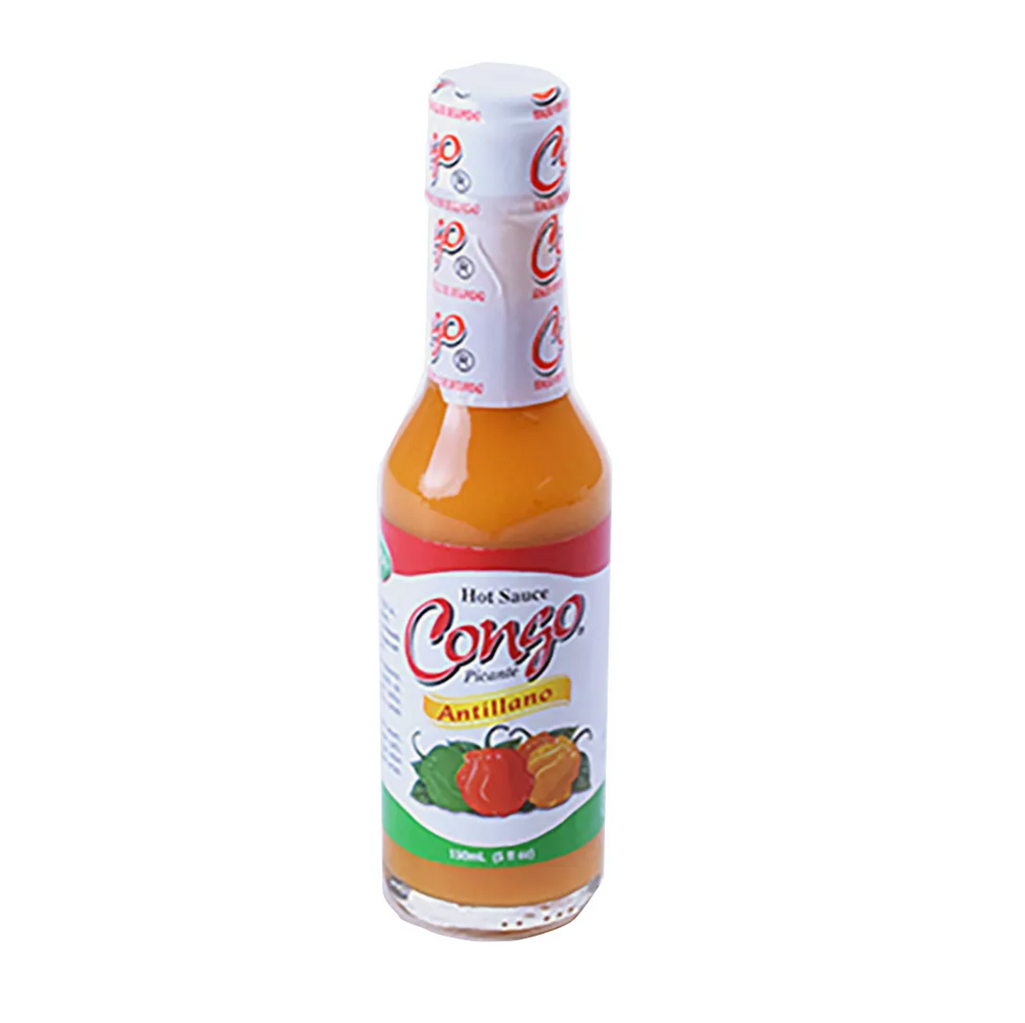 CONGO PICANTE ANTILLANO HOT SAUCE DE PANAMÁ – 5oz (150ml)  Authentic Panamanian Caribbean Hot Sauce