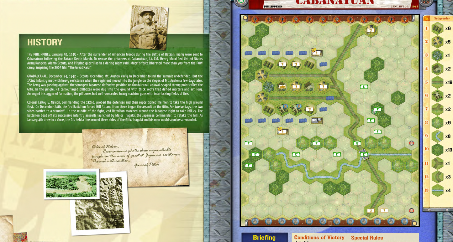 Memoir 44 NO SURRENDER Expansion 12 Breakthrough Scenarios WEST. FRONT & PACIFIC