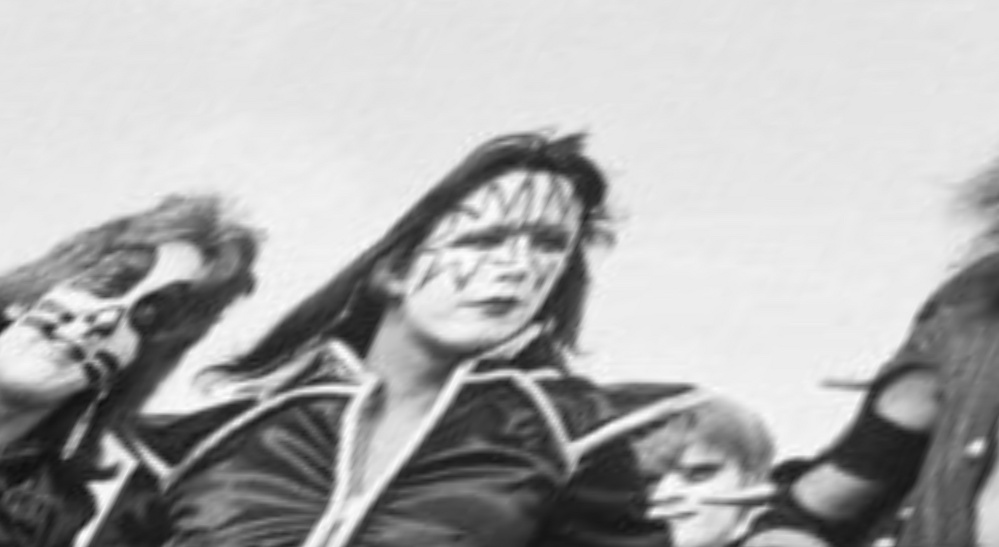 KISS 1975 Cadillac High School MICHIGAN Promo WATERPROOF POSTER 36" x 54"