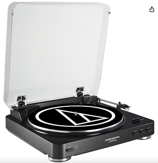Audio-Technica AT-LP60BK-USB Fully Automatic Belt-Drive Turntable (Black) — Used, Like New