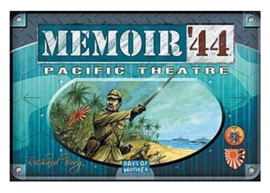 MEMOIR 44 Expansion – Pacific Theater (English & French Edition)