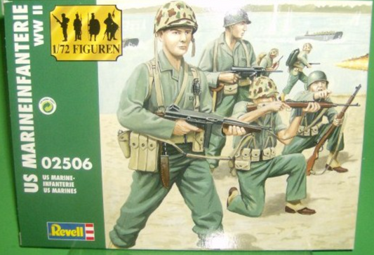 REVELL 1/72 WWII US MARINES INFANTRY REVELL 02506