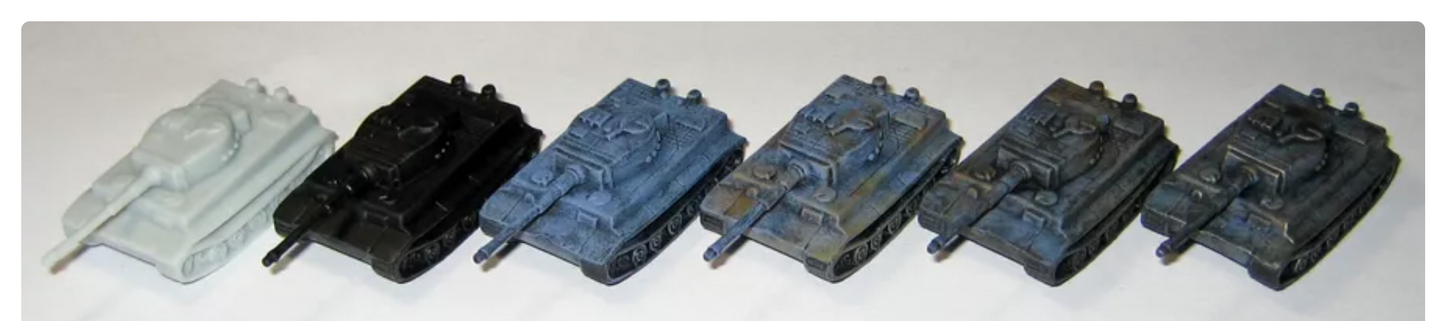 Memoir 44 Miniatures Basic Paint Service – Prep, Priming & Base Colors Only | Days of Wonder | Commands & Colors