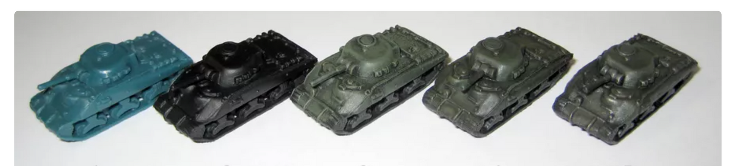 Memoir 44 Miniatures Basic Paint Service – Prep, Priming & Base Colors Only | Days of Wonder | Commands & Colors