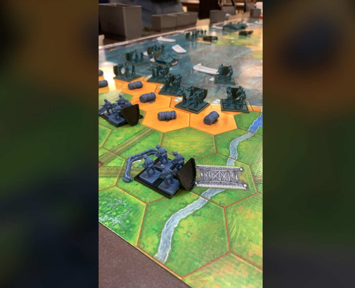 MEMOIR '44 D-DAY LANDINGS EXPANSION - DELUXE VINYL MATS (WATERPROOF) SIX MAP SUITE