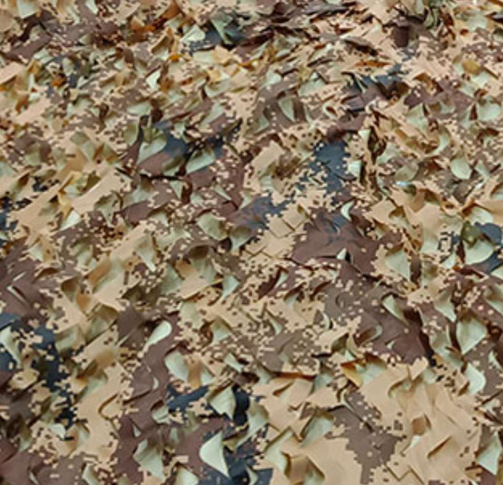 Camo-Leo™ Desert Mirage Netting 1.5x6M – Tactical Camo Shade, Cut it to fit