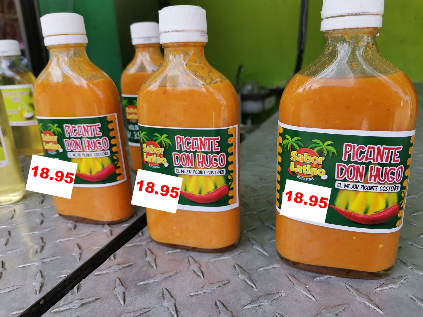 HOT SAUCE DON HUGO Gourmet Hot Sauce – 1 Bottle (12 fl oz) | Authentic Caribbean Flavor from Panama 🇵🇦