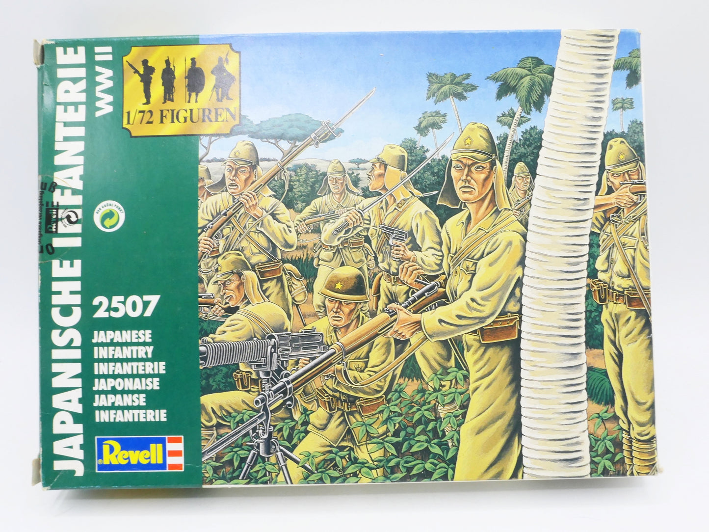 REVELL 1/72 WWII PACIFIC THEATER JAPANESE INFANTRY – SET 02507