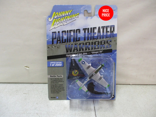 Johnny Lightning Pacific Theater Warriors WWII P-51 Mustang – Green Tips Ver. A