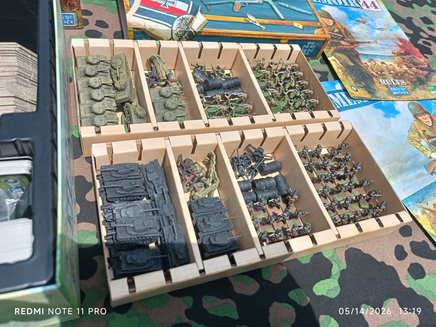 Memoir 44 REFRESH WITH ALL PAINTED MINIATURES – FULL PAINT JOB - | Days of Wonder | Commands & Colors RICHARD BORG