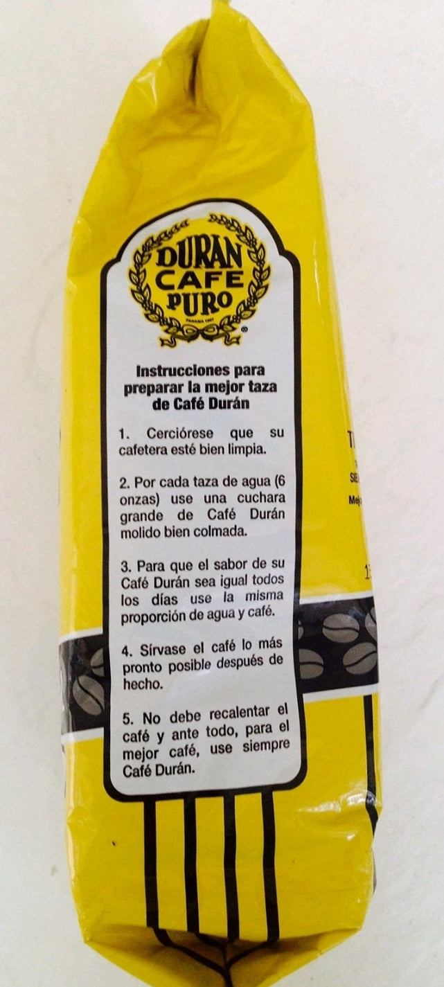 Durán Café Puro Molido Regular 425g | Panama Coffee | Ground Coffee