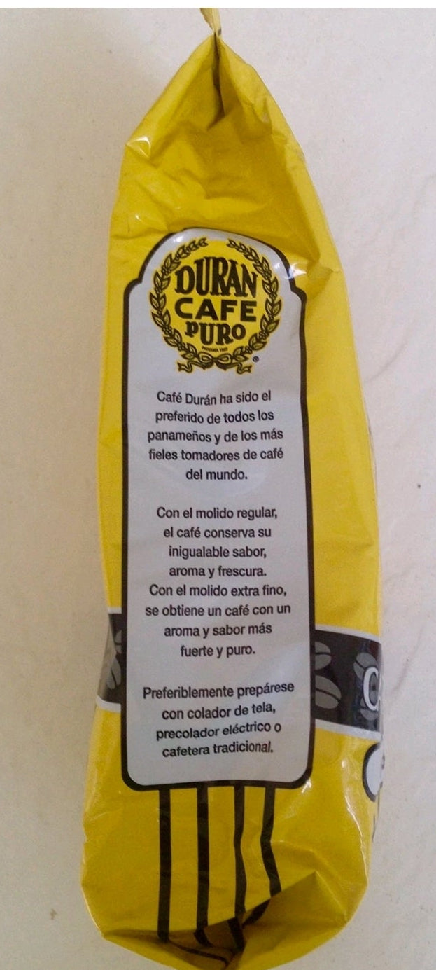 Durán Café Puro Molido Regular 425g | Panama Coffee | Ground Coffee