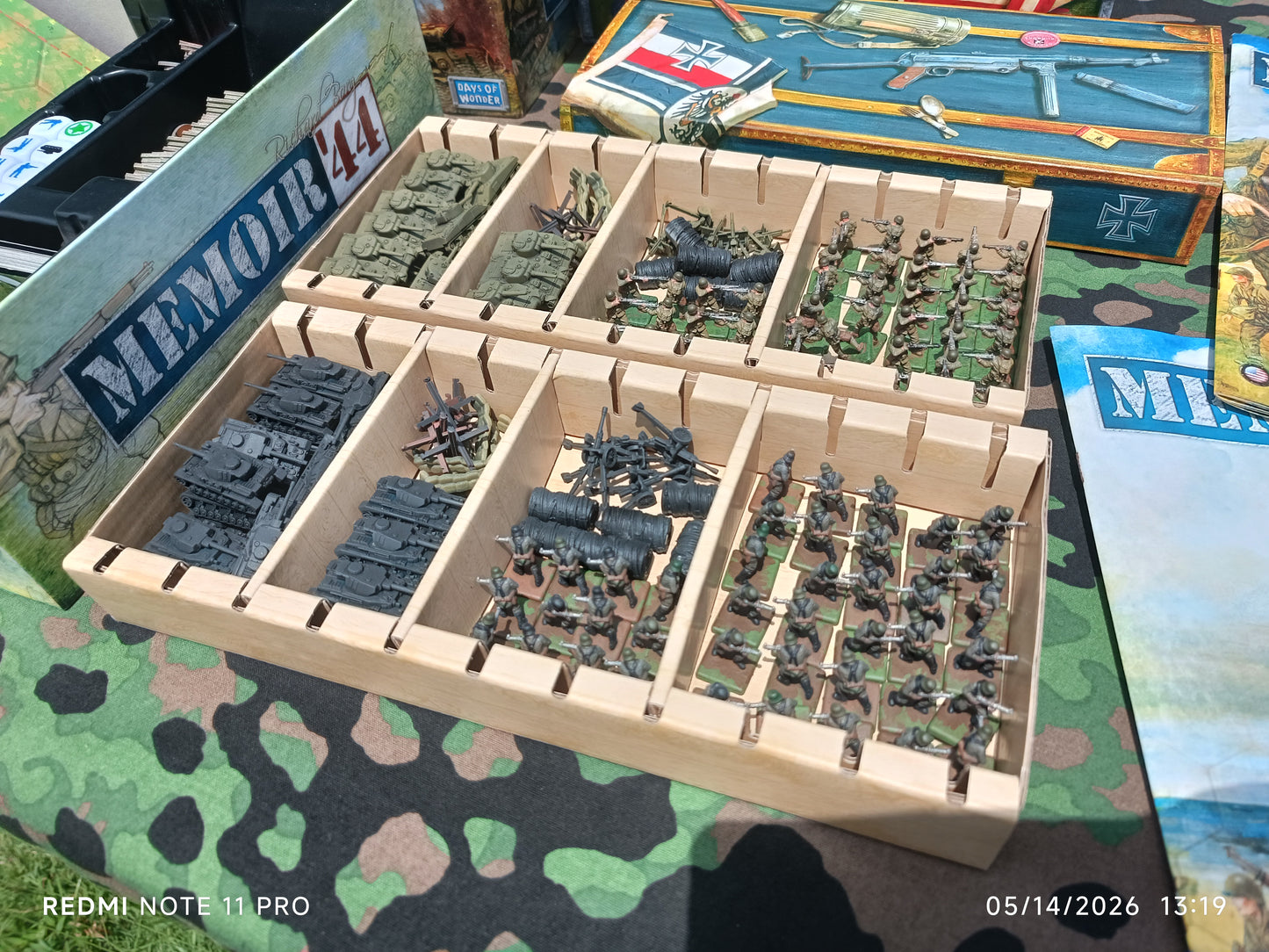 Memoir 44 REFRESH WITH ALL PAINTED MINIATURES – FULL PAINT JOB - | Days of Wonder | Commands & Colors RICHARD BORG