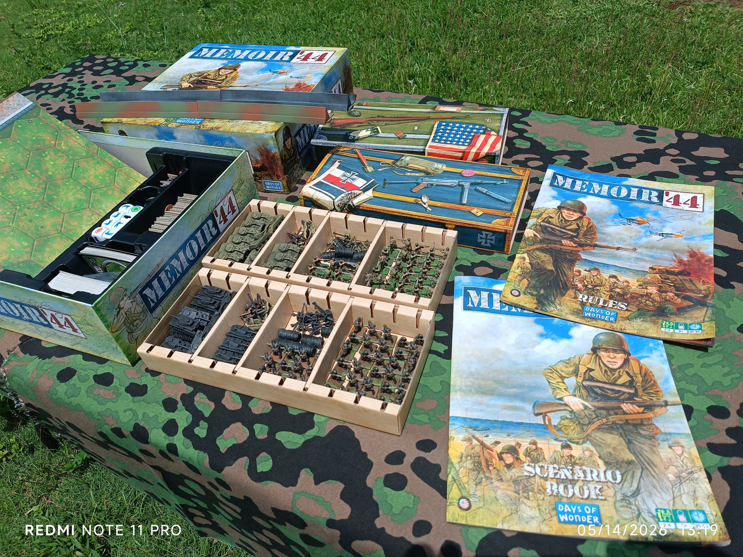 Memoir 44 REFRESH WITH ALL PAINTED MINIATURES – FULL PAINT JOB - | Days of Wonder | Commands & Colors RICHARD BORG