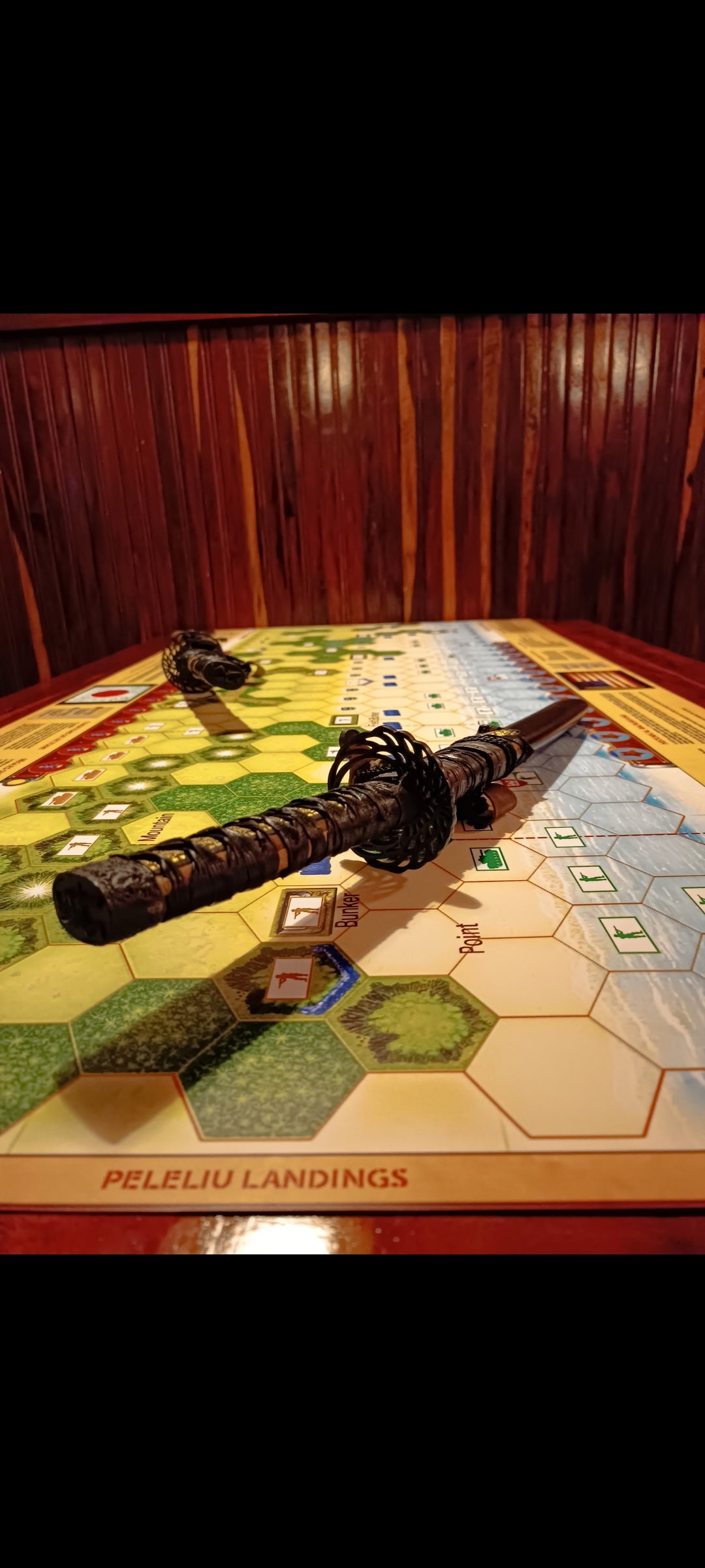 MEMOIR 44 OVERLORD WATERPROOF  MAT – PELELIU LANDINGS PACIFIC SEPTEMBER 15, 1944