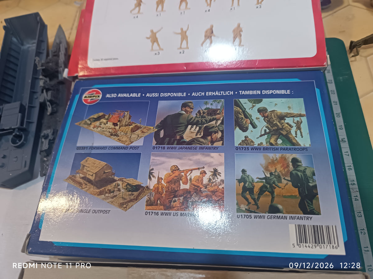 Airfix A01718 WWII Japanese Army Infantry Series 1 – 1/72 Scale Plastic Figures (48 Count)