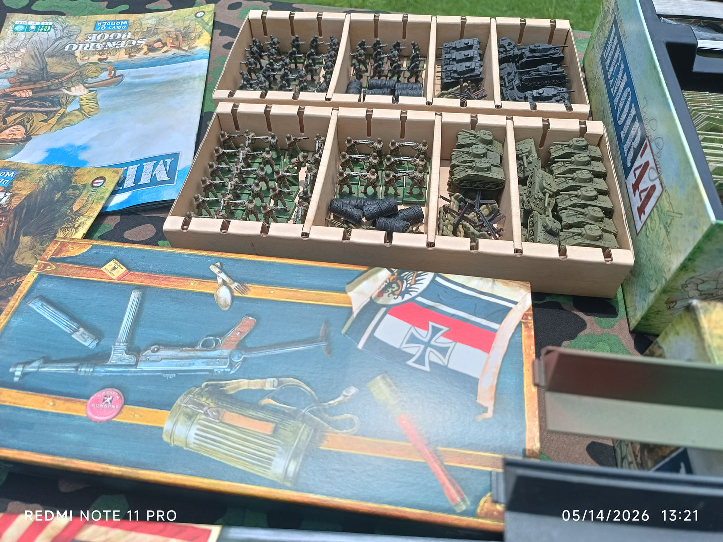 Memoir 44 REFRESH WITH ALL PAINTED MINIATURES – FULL PAINT JOB - | Days of Wonder | Commands & Colors RICHARD BORG