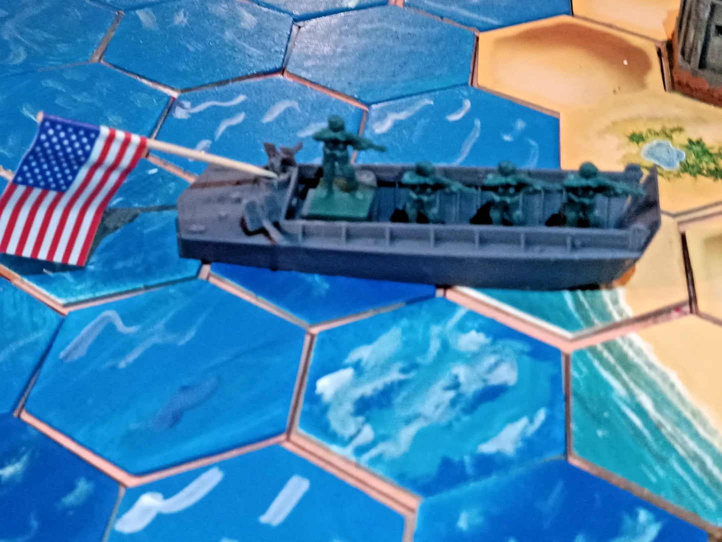 MEMOIR 44 PACIFIC LCVP HIGGINS BOAT LANDING CRAFT VEHICLE PERSONNEL IWO JIMA
