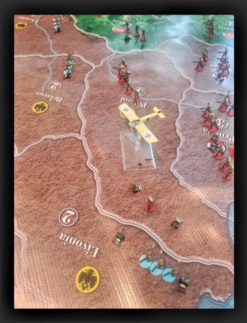 Axis & Allies WWI 1914 GIANT 72"x72" DELUXE VINYL MAT WATERPROOF SUPERSIZED