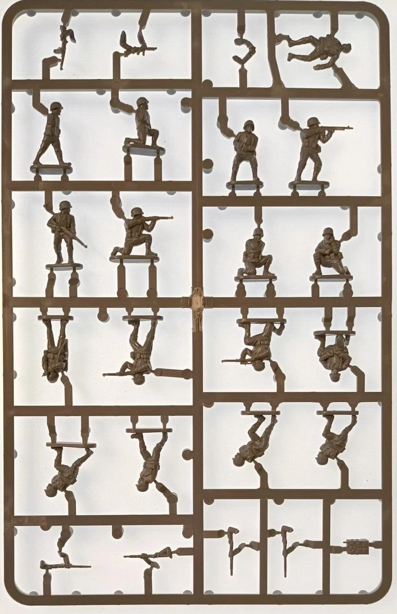 PSC PLASTIC SOLDIER COMPANY WW2020006 1/72 WWII Late War US Infantry – 3 Frames (SPRUES) | Plastic Soldier Company | NEW (No Box)