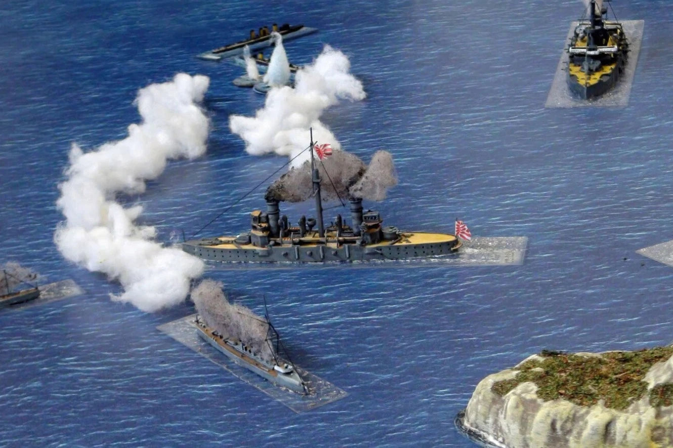 Deep Water Ocean Gaming Mat | 48"x72" Large Vivid PVC Battle Map | Waterproof Tabletop Wargaming Surface for Naval Miniatures | Atlantic, Pacific, Indian, Arctic & Southern Oceans Design