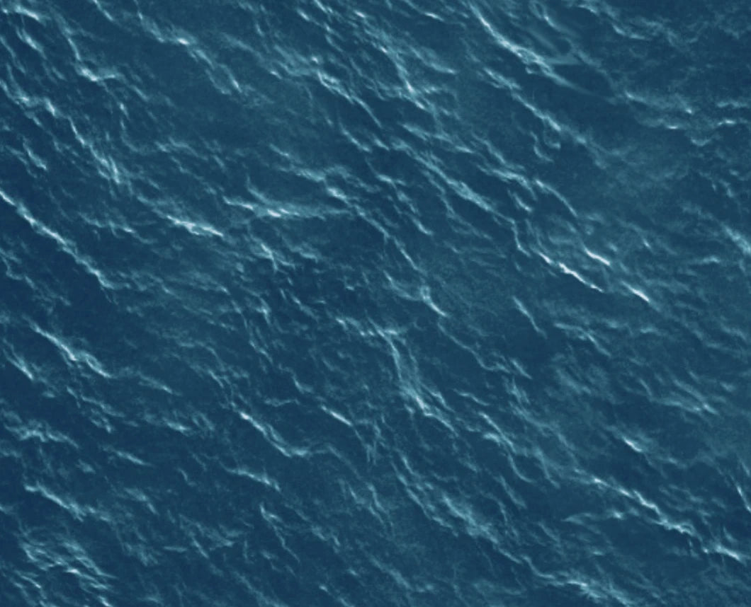 Deep Water Ocean Gaming Mat | 48"x72" Large Vivid PVC Battle Map | Waterproof Tabletop Wargaming Surface for Naval Miniatures | Atlantic, Pacific, Indian, Arctic & Southern Oceans Design