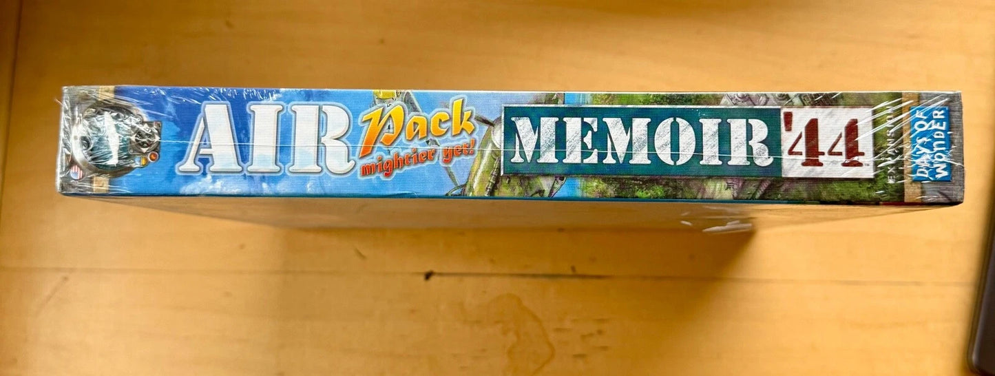 Memoir ’44 AIR PACK Expansion NEW IN SHRINK – 64 Scenarios, 8 Planes, 120 Cards