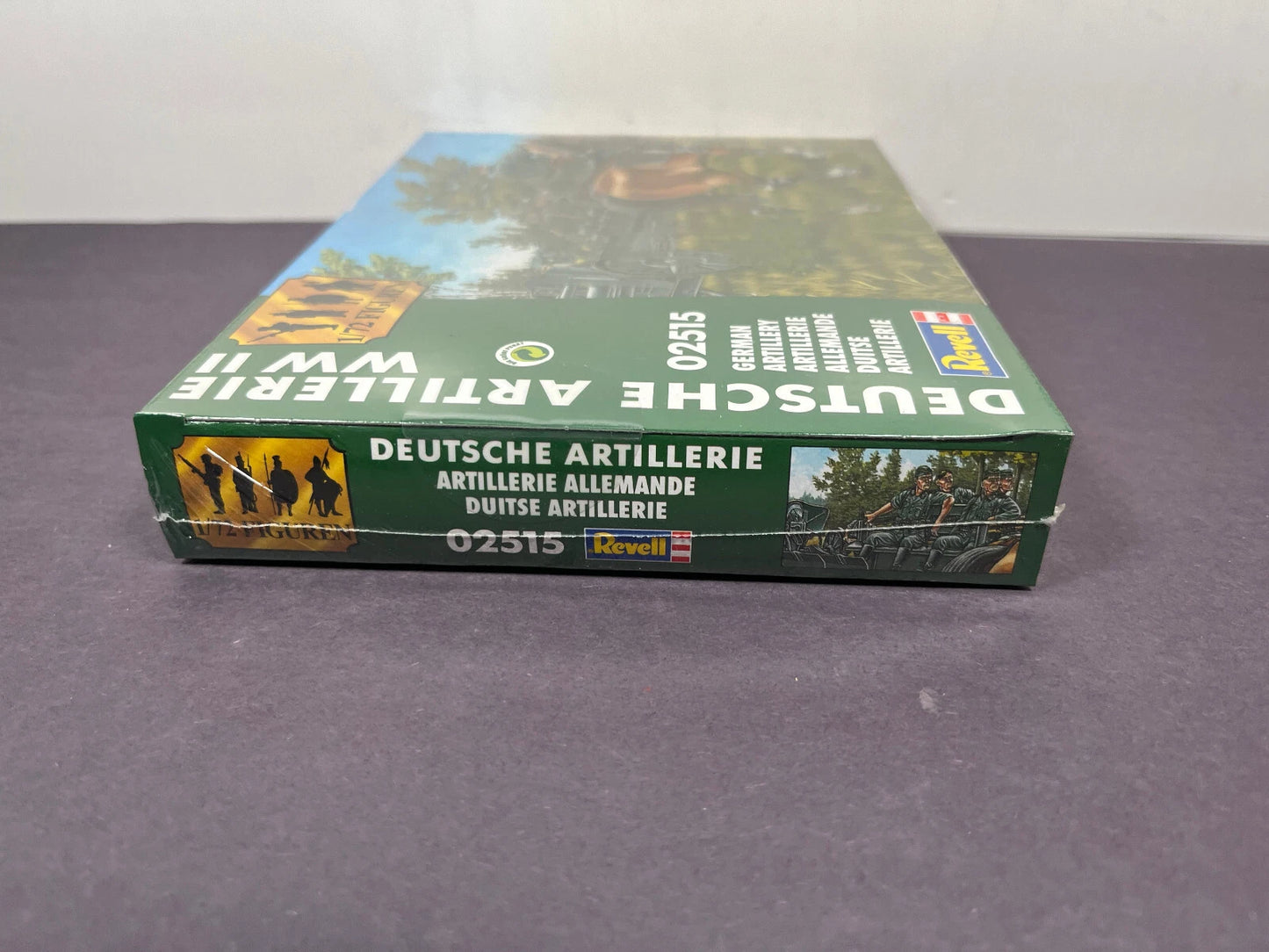 Revell 02515 1/72 WWII German Artillery Set Horse-Drawn Howitzer Kit Deutsche